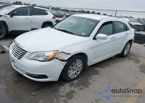 2014 Chrysler 200 Lx from USA, damaged, VIN 1C3CCBAB8EN195117
